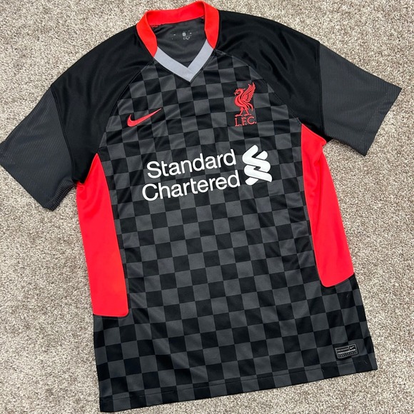 LIVERPOOL FC 2020-2021 Football Soccer Men Shirt Jersey Third Nike Size Medium - Picture 1 of 9